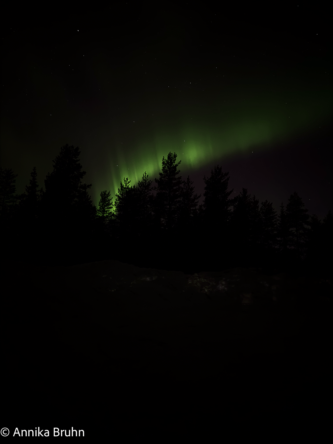 Polarlicht wie faszinierend